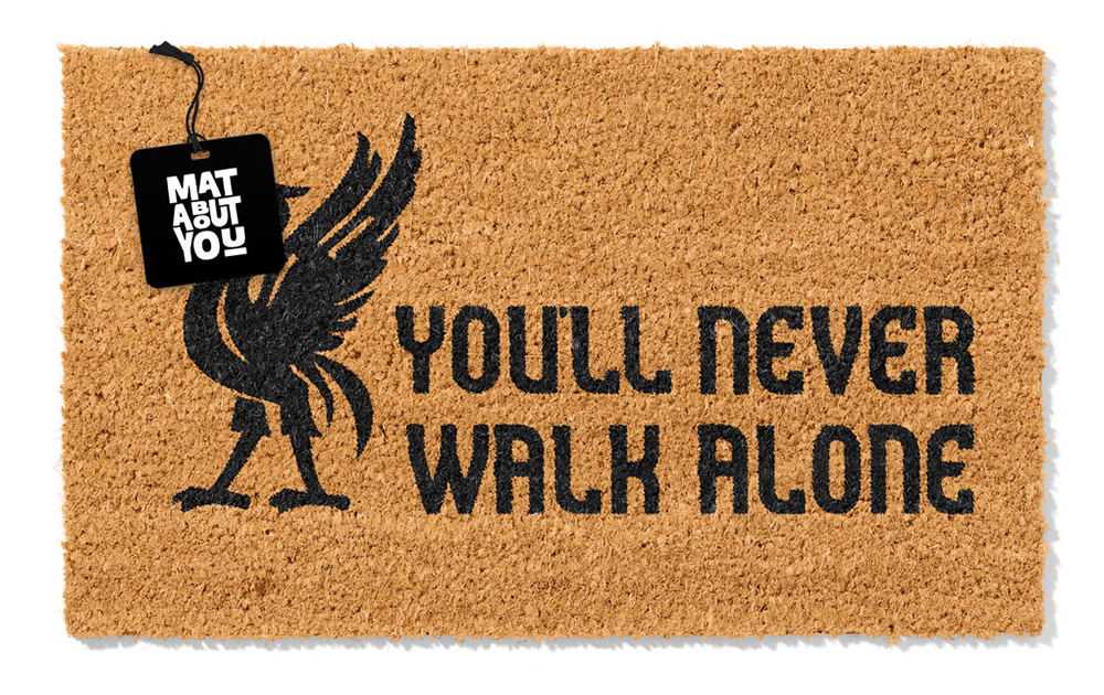 You’ll Never Walk Alone Inspired Football Doormat – Coir
