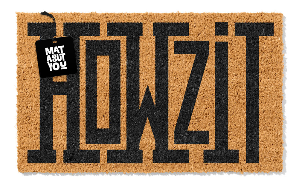 Howzit Coir Doormat