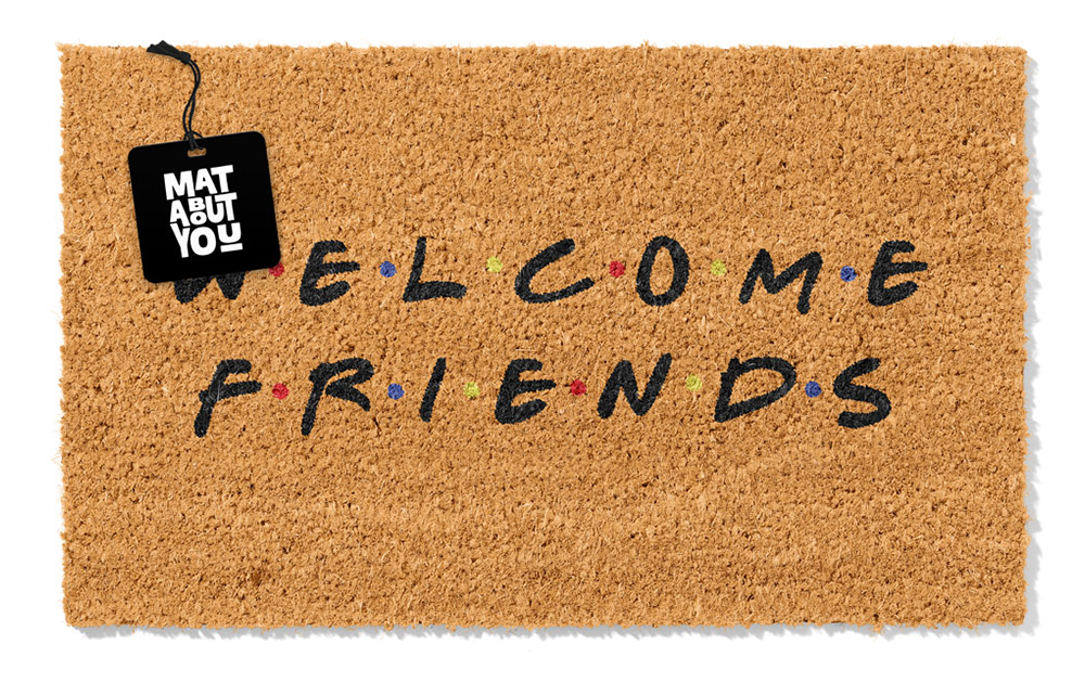 Welcome Friends Doormat