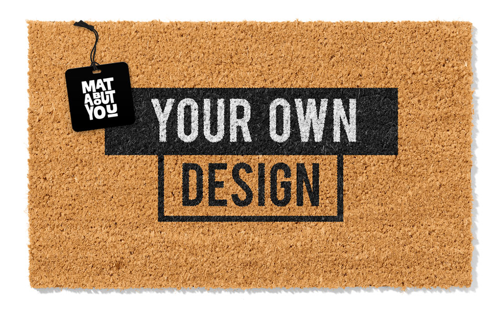 Personalised Doormat – Design Your Own Custom Coir Mat