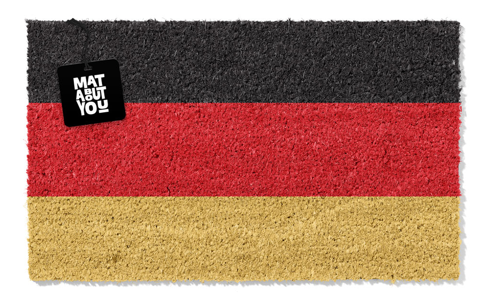 German Flag Doormat – Willkommen Mat for Proud Homes