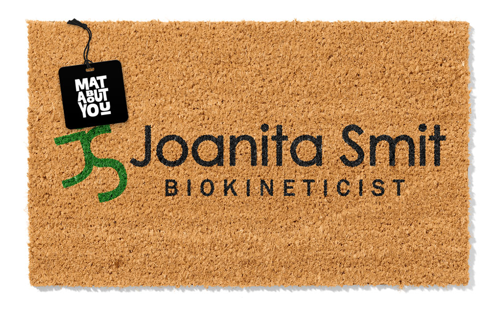 Custom Business Logo Doormat – Personalised Coir Mat for Office Entrances