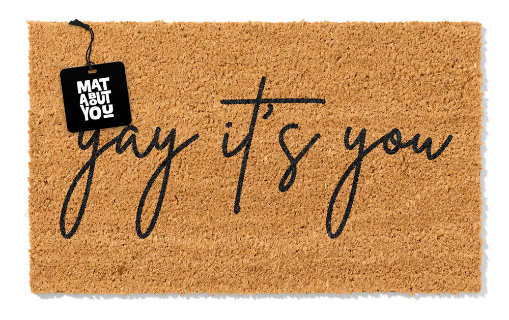 Yay It’s You Doormat – Fun Welcome Mat