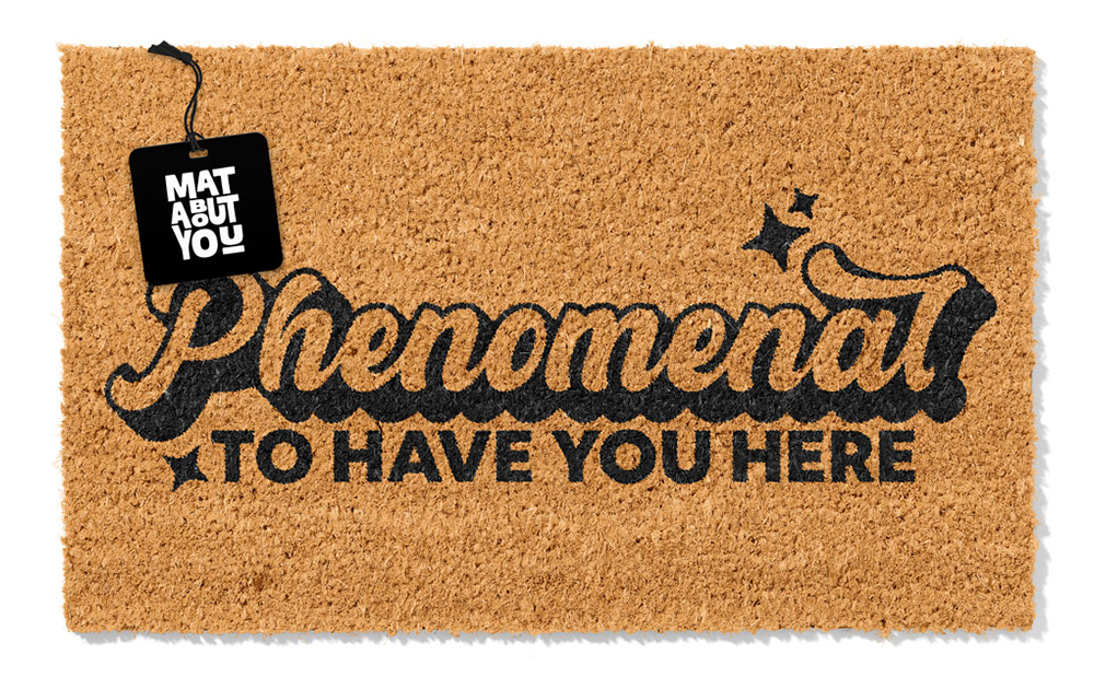 Phenomenal Doormat – Fun Welcome Mat for Homes